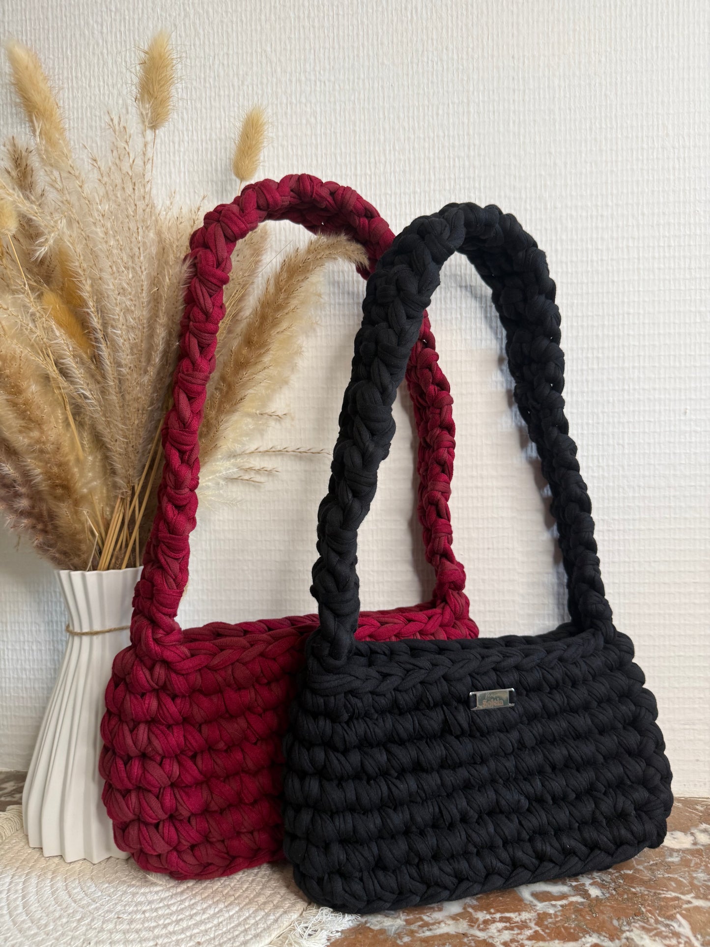 Sacs porté épaule en crochet personnalisable faits à la main