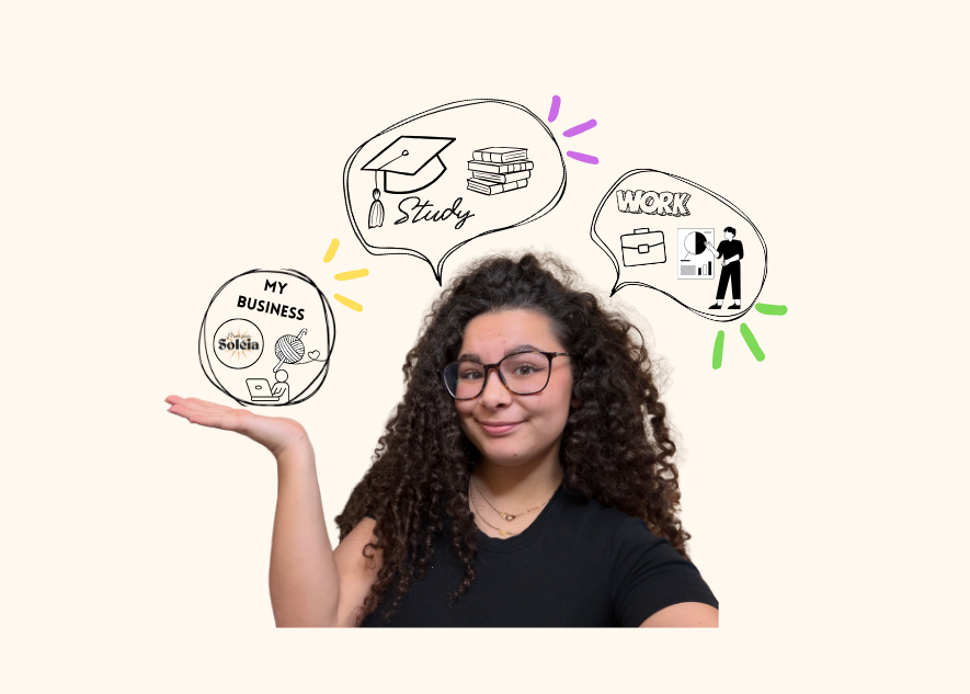 Entre études, travail et passion