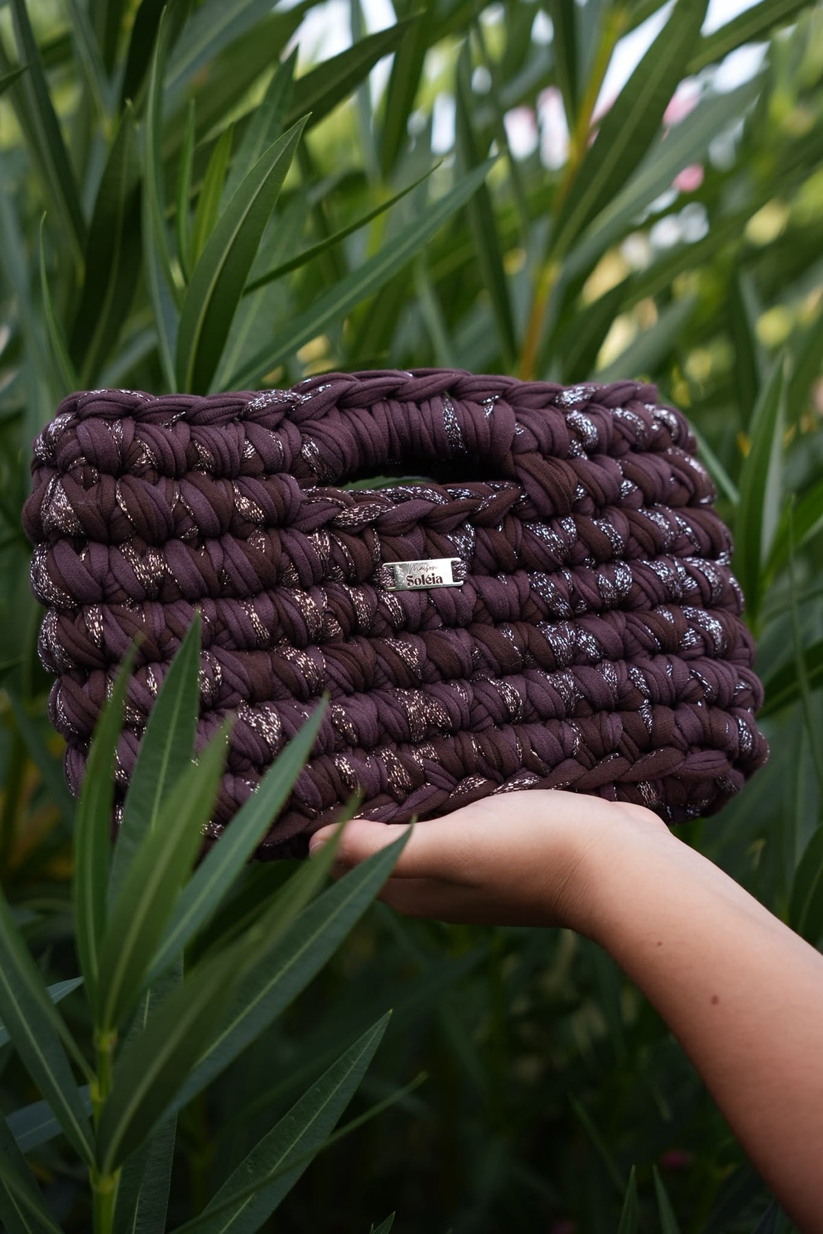 Sac Esmée Chocolat&Argent