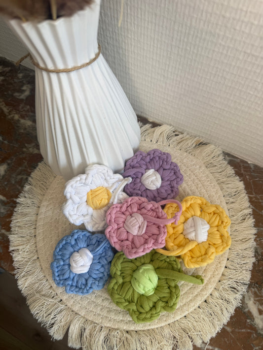 Porte-clés Fleurs