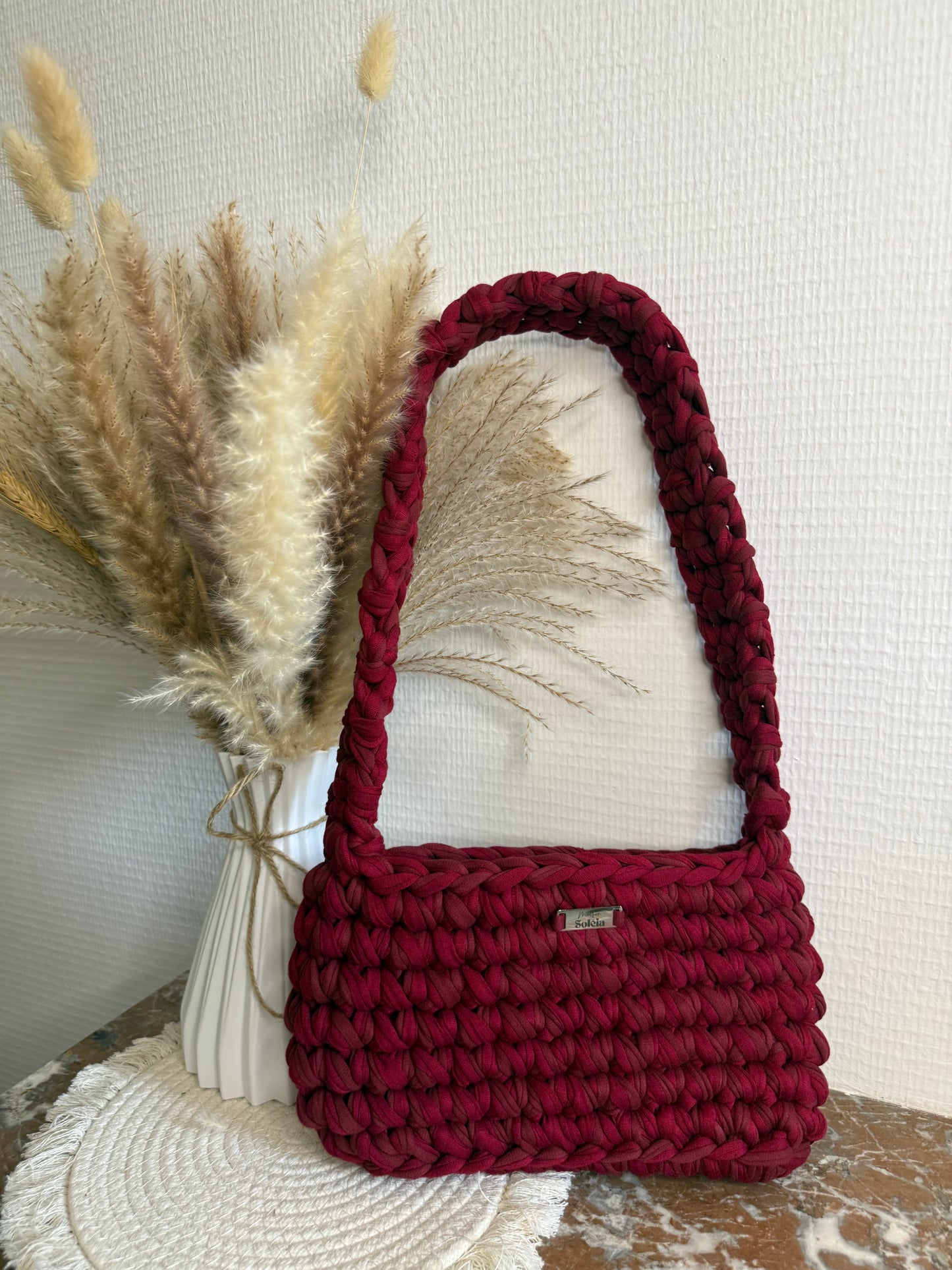 Sacs porté épaule en crochet personnalisable faits à la main
